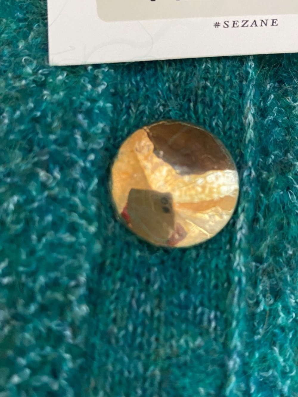 Sezane Trudy Jumper in 'Nature Green'' NWT - Picture 5 of 8